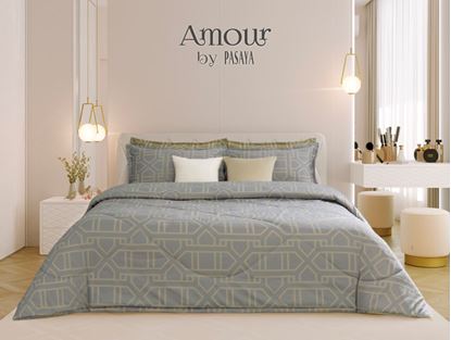 Picture of AMOUR Bedding Set - 460 thread Series -  ROYAL